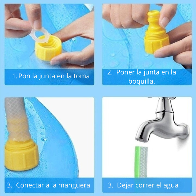 Piscina Chorros Divertidos Niños y Mascotas - DiverPool™